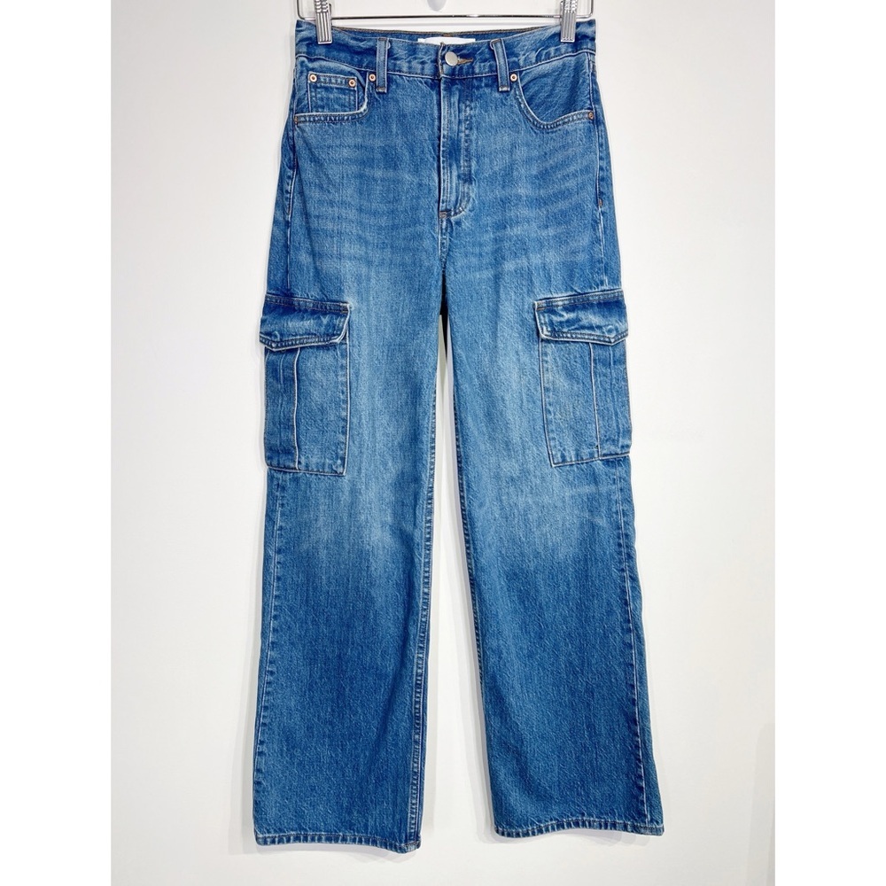 Aritzia Denim Forum The Farrah Hi-Rise Cargo Jean - Picture 2 of 12